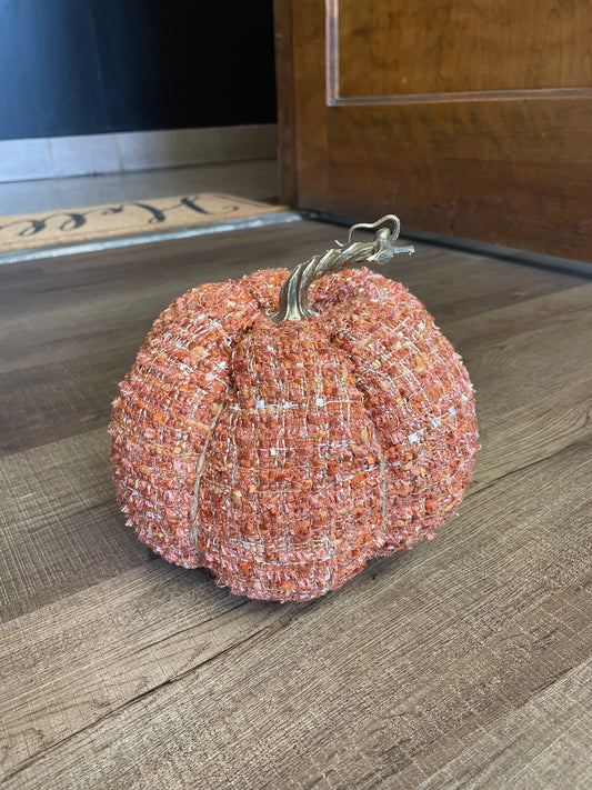 Stuffed Plush Pumpkin Decor