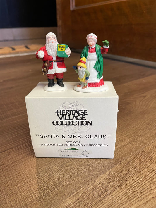 Department 56 "Santa & Mrs. Claus" Accessory