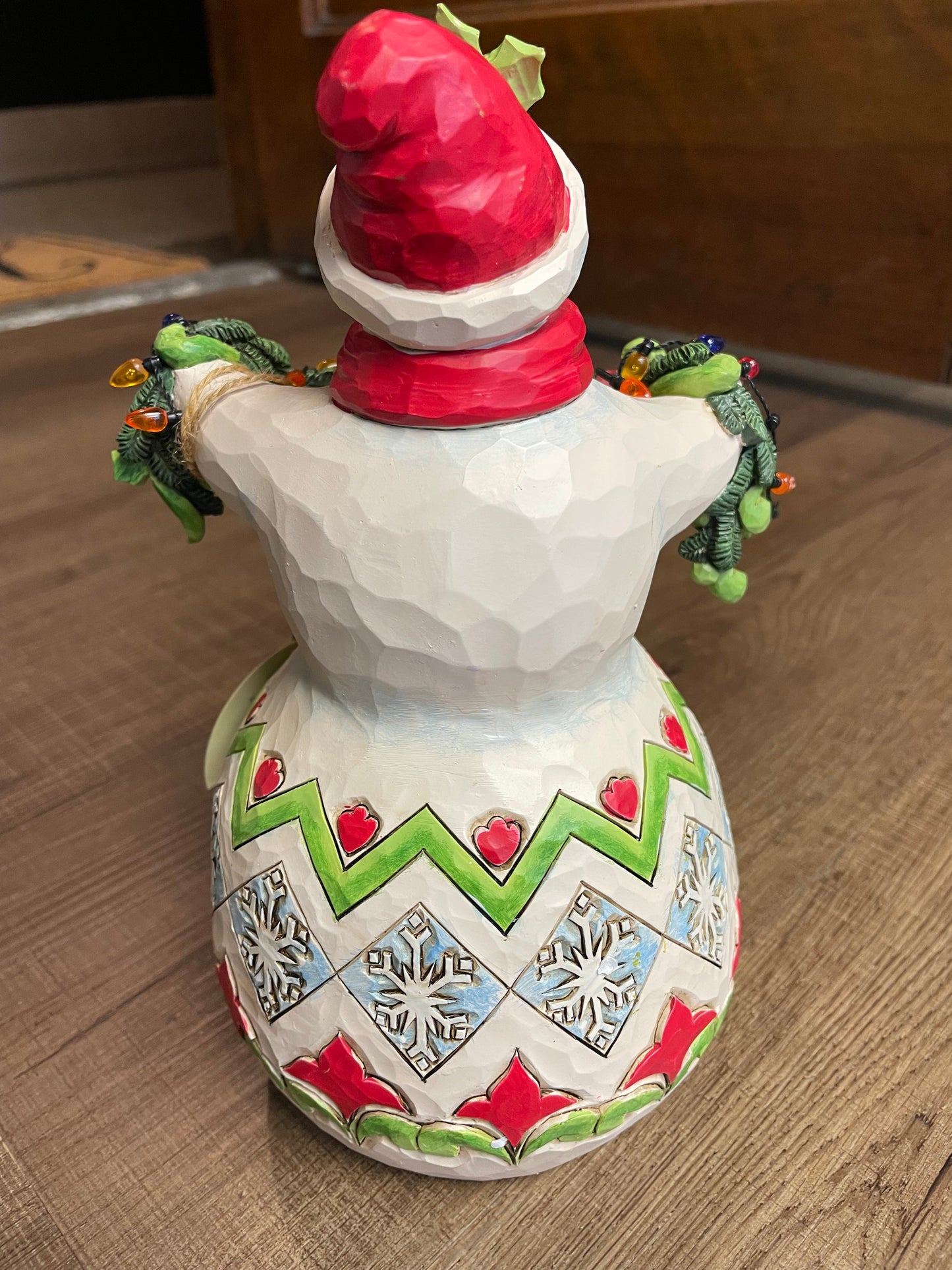 Jim Shore "Make the Season Bright" Snowman Figurine