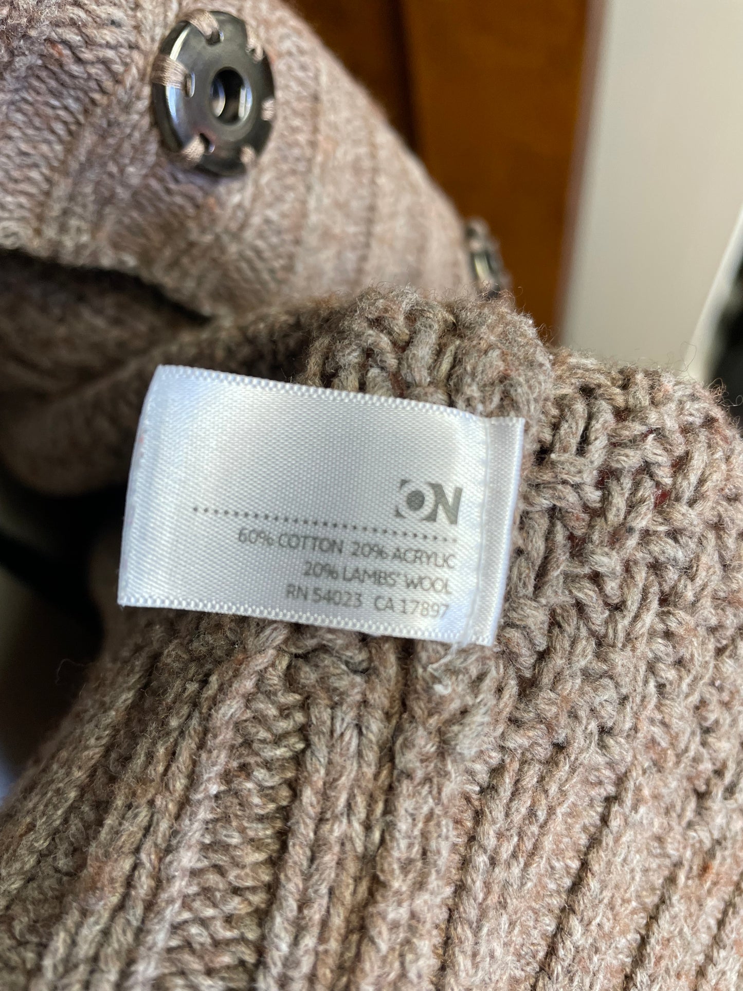 Old Navy Lambswool Blend Cardigan Jacket (M)