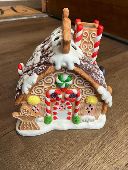 PartyLite Gingerbread House Tealight Holder