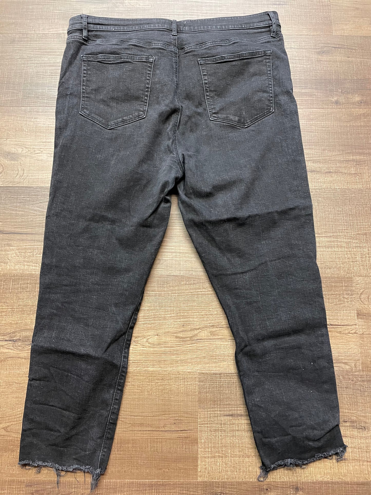 Loft The Skinny Black Denim (18)