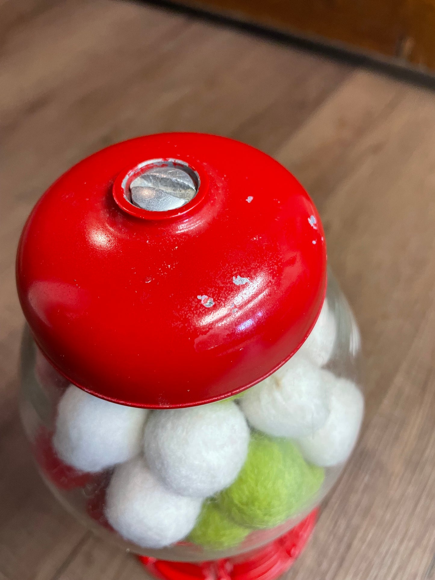 Mini Gumball Machine with Felt Gumballs