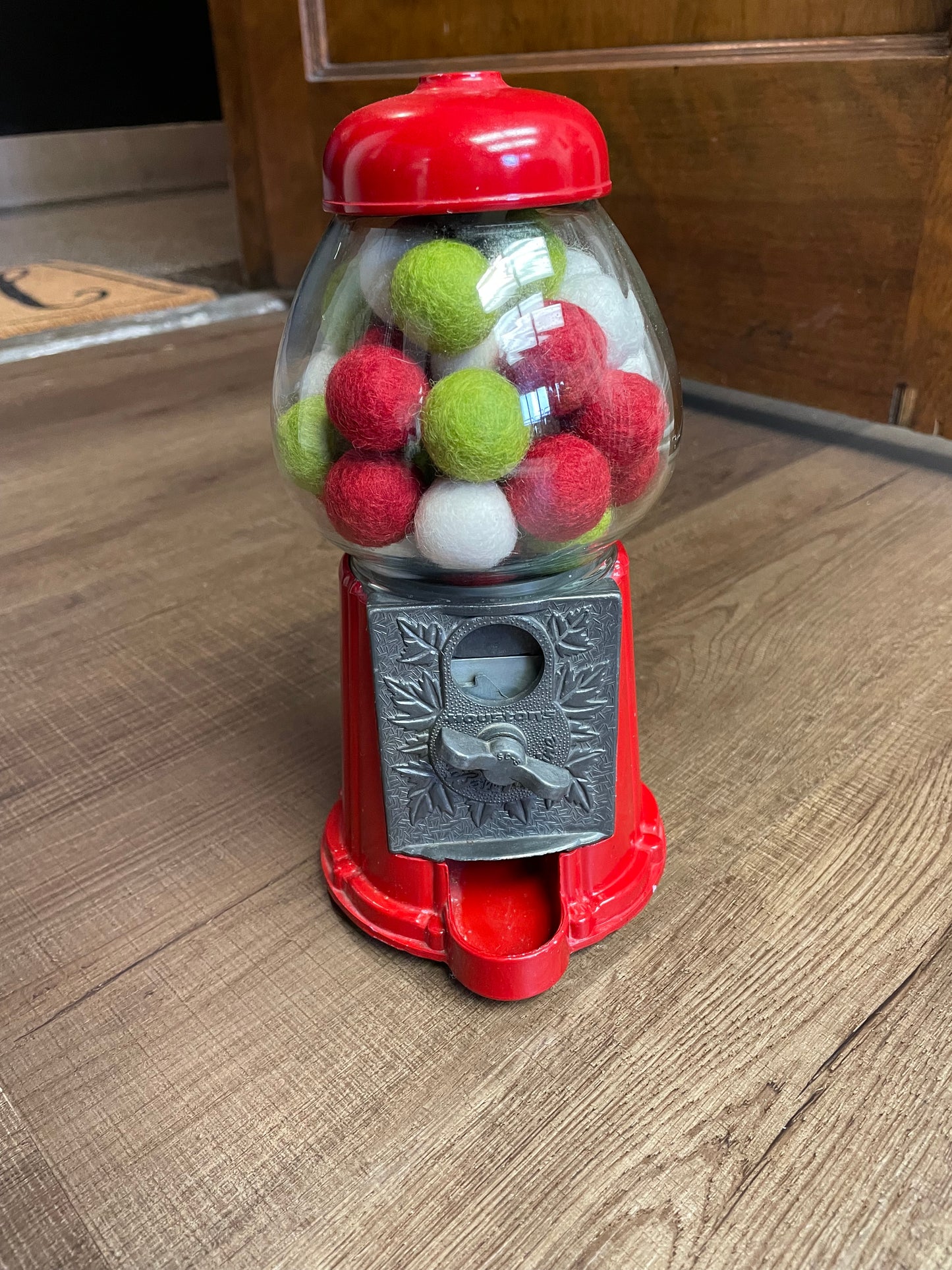 Mini Gumball Machine with Felt Gumballs