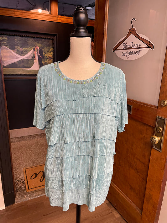 Alfred Dunner Ribbed Top (XL)