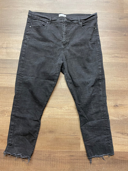 Loft The Skinny Black Denim (18)