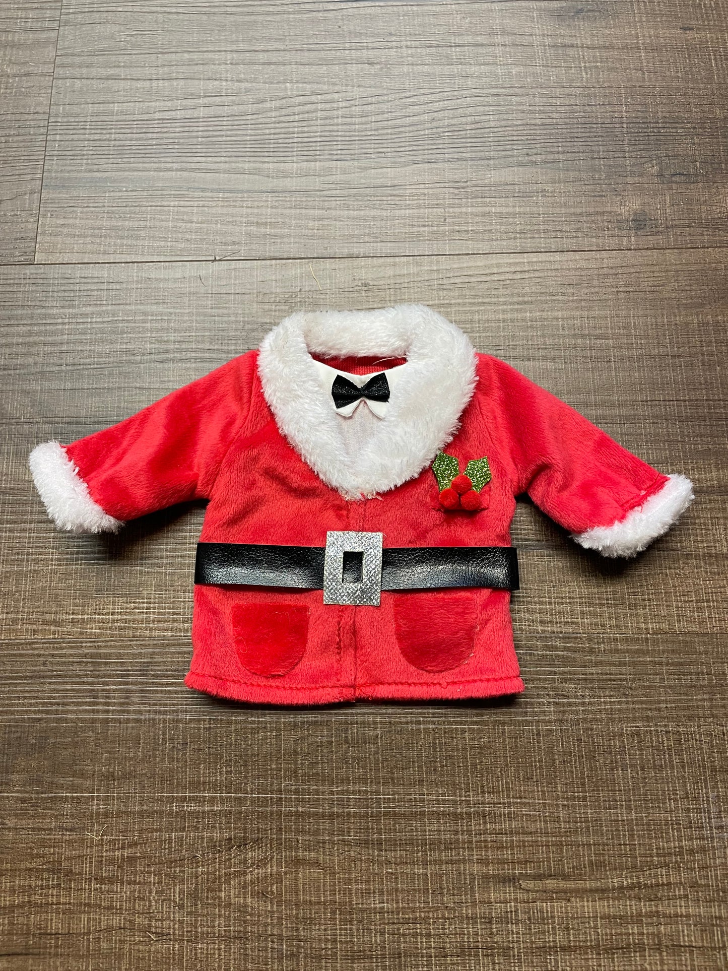 Wine Bottle Santa Coat