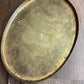 Vintage Hollywood Regency Brass Bamboo Vanity Tray