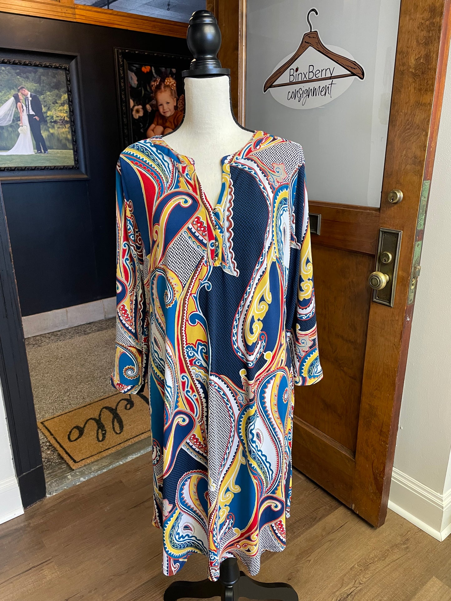 Dana Buchman Shift Dress (XL)