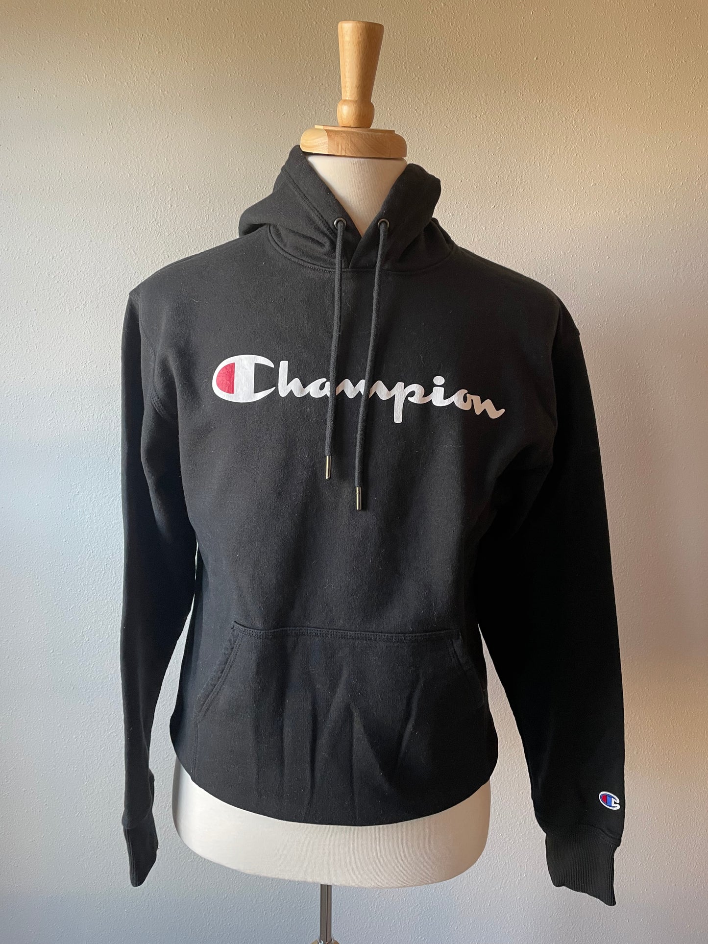 Champion Black Hoodie (M)