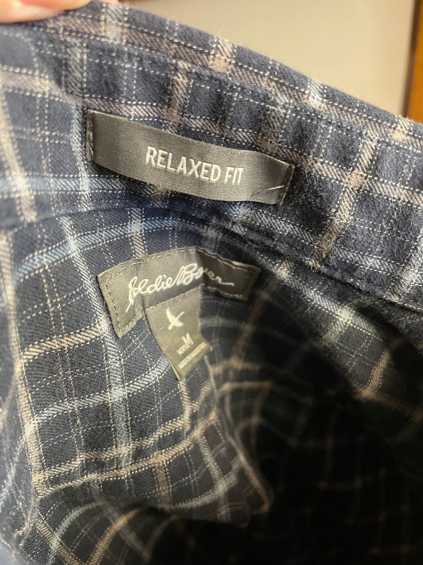 Eddie Bauer Relaxed Fit Men's Shirt (M)