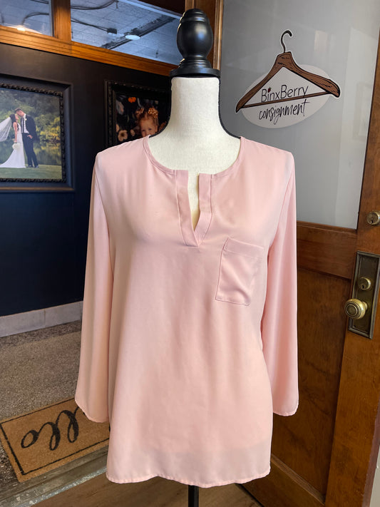 Pleione Soft Pink Blouse (M)