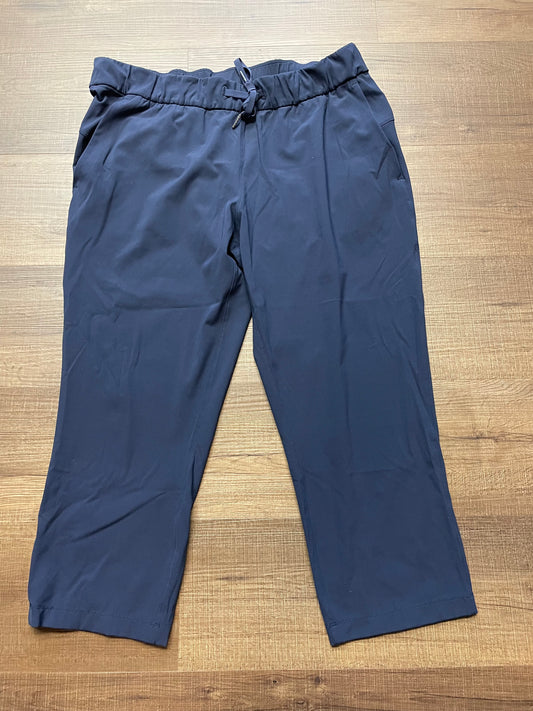 Lululemon On The Fly Crop Navy Pant (12)