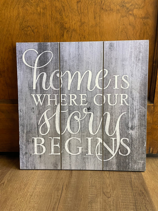 Farmhouse-Inspired Wood Sign