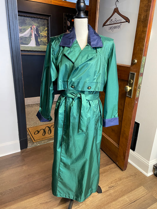 Vintage J. Gallery Women's Trench Coat with Removable Liner (9/10)