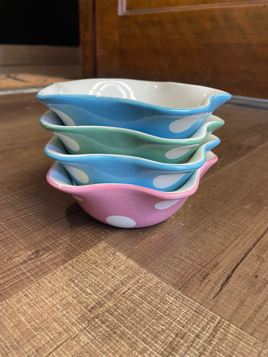 CenTury Snack/Ice Cream Ceramic Bowls (set of 4)