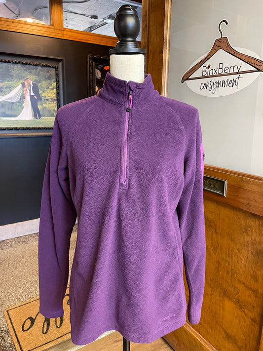 Eddie Bauer Polartek Quarter Zip Fleece (L)