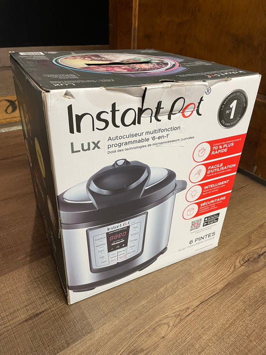 InstaPot Lux 6-in-1 Pressure Cooker