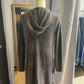 Barefoot Dreams Cozy Chic Lite Dark Gray Cardigan (XS/S)