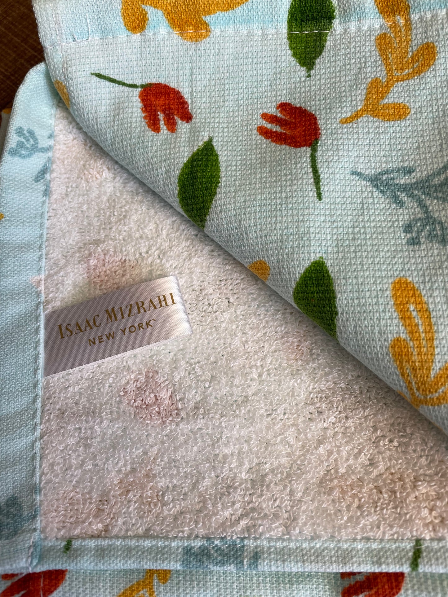 Isaac Mizrahi Fall Fox Hand Towels