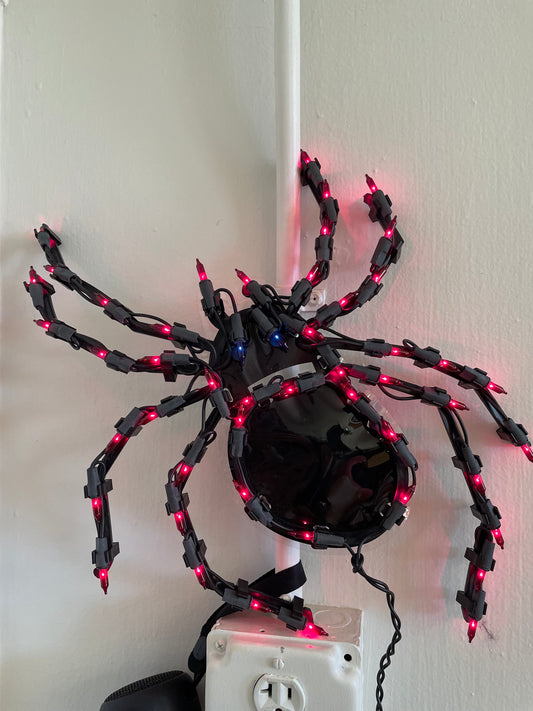 Light-Up Spider Decor