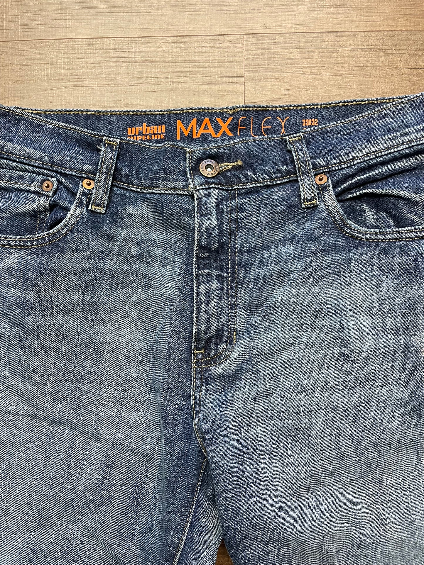 Urban Pipeline Max Flex Slim Straight Men's Jeans (33x32)