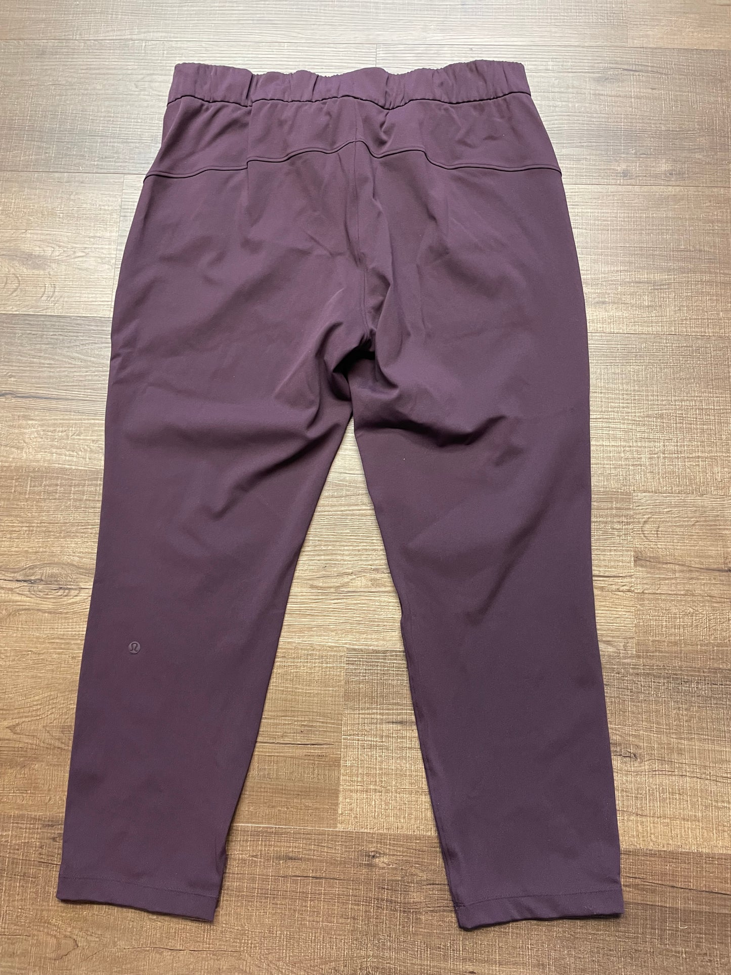 Lululemon On The Fly Maroon Pant (12)