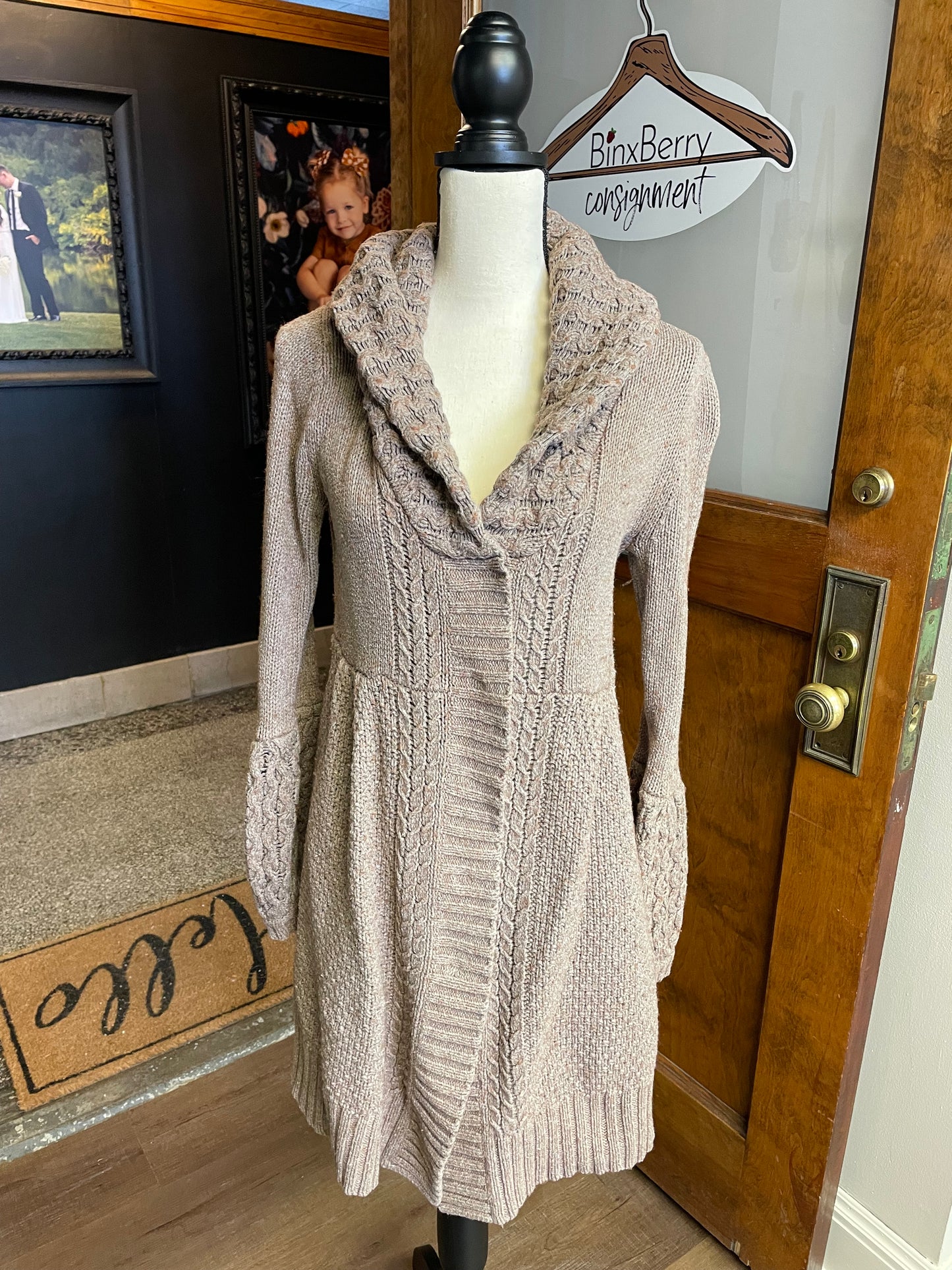 Old Navy Lambswool Blend Cardigan Jacket (M)