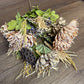 Dried Faux Flower Stem Bouquet