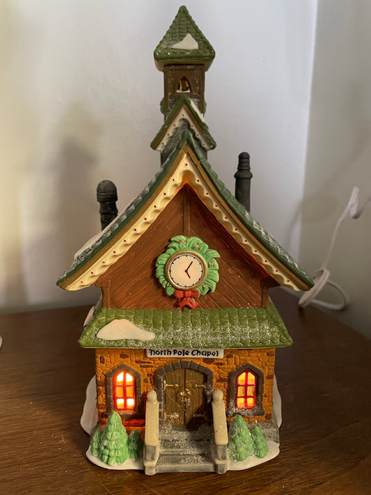 Department 56 "North Pole Chapel"