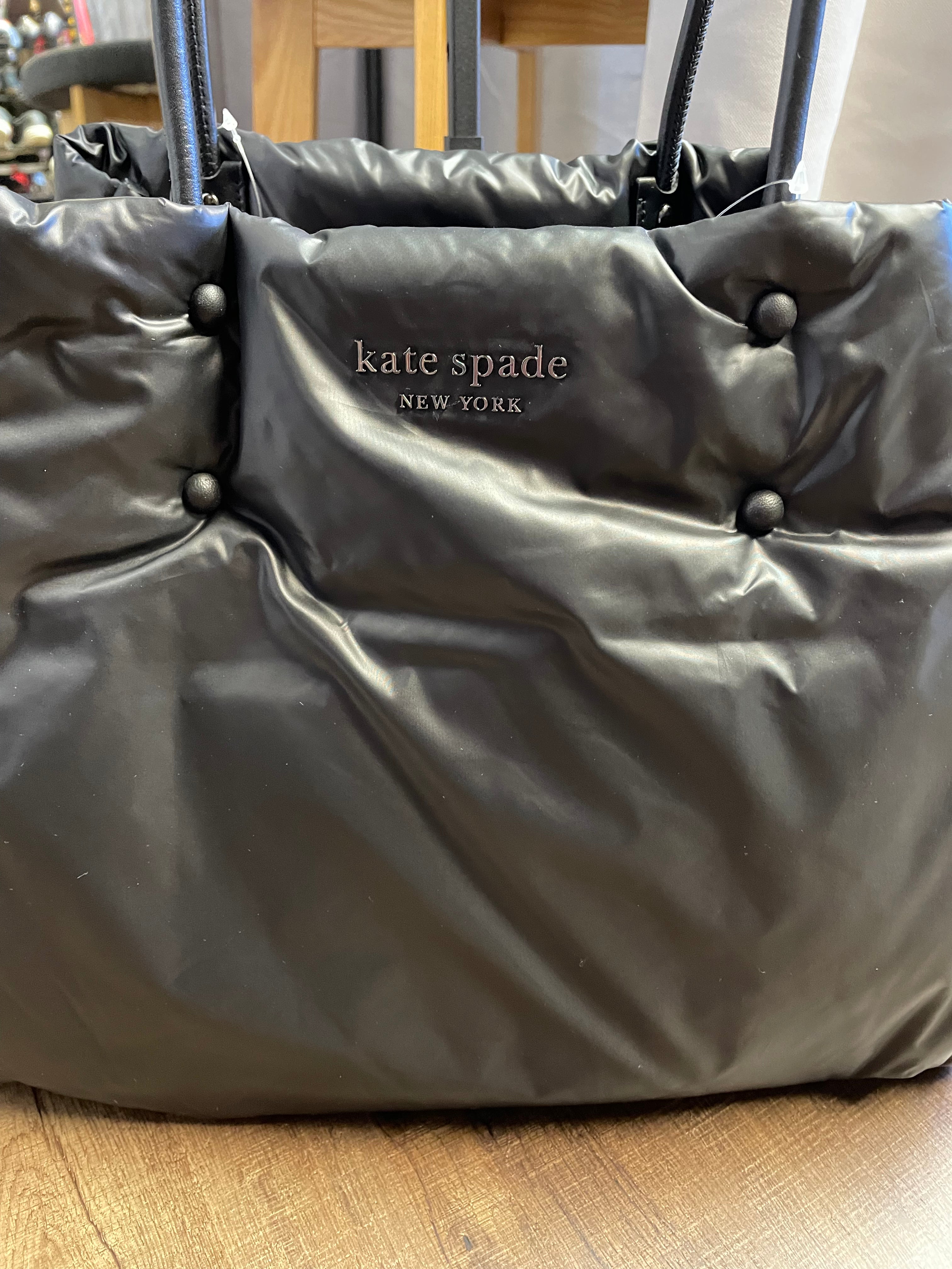 Kate Spade Everything Puffy Black Large Tote