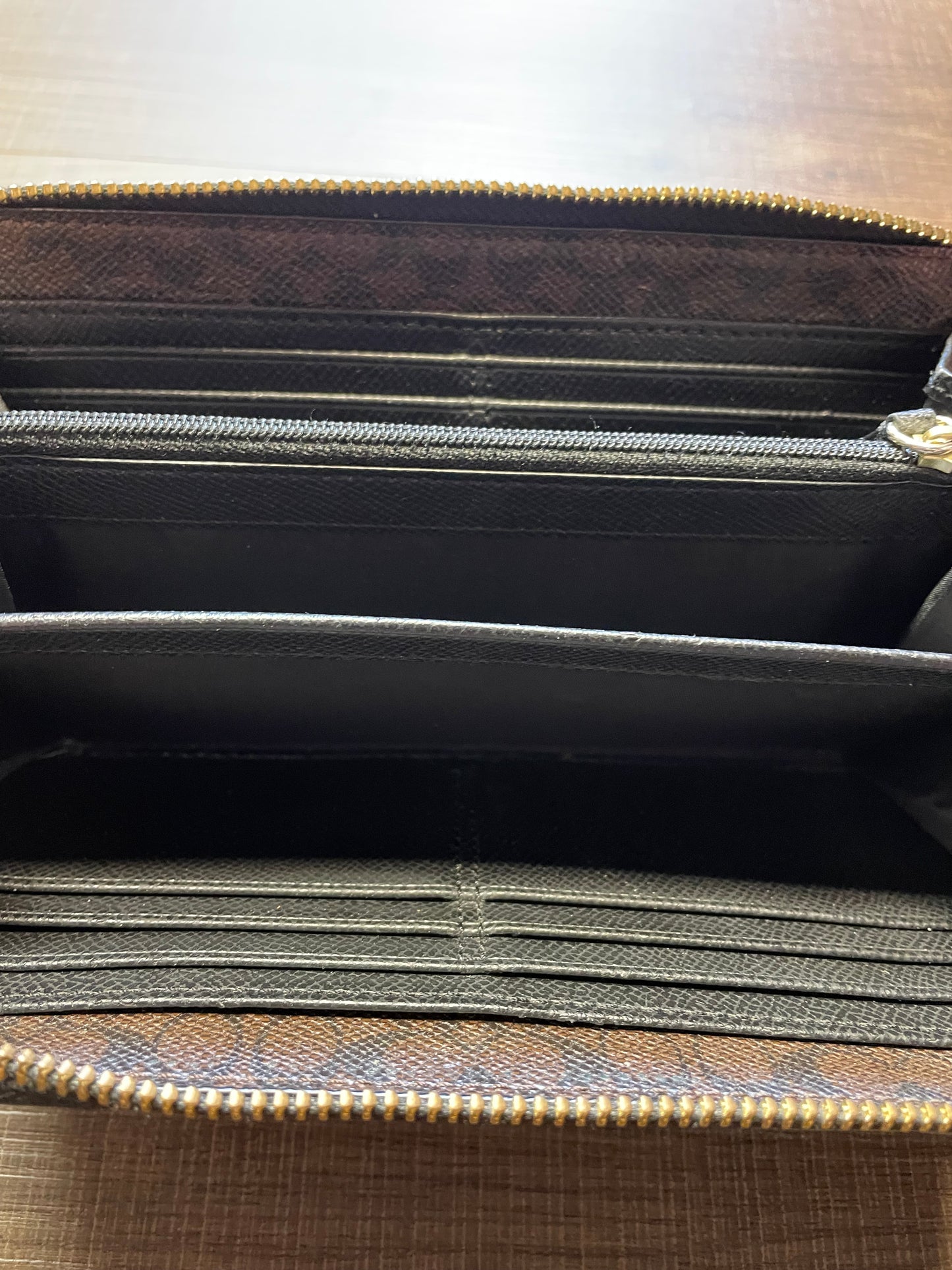 Coach Zip Around Wallet