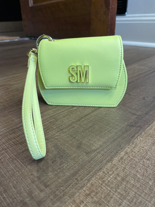 Steve Madden Lemon Yellow Wristlet Wallet