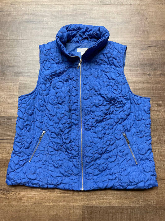 CJ Banks Quilted Vest (1X)