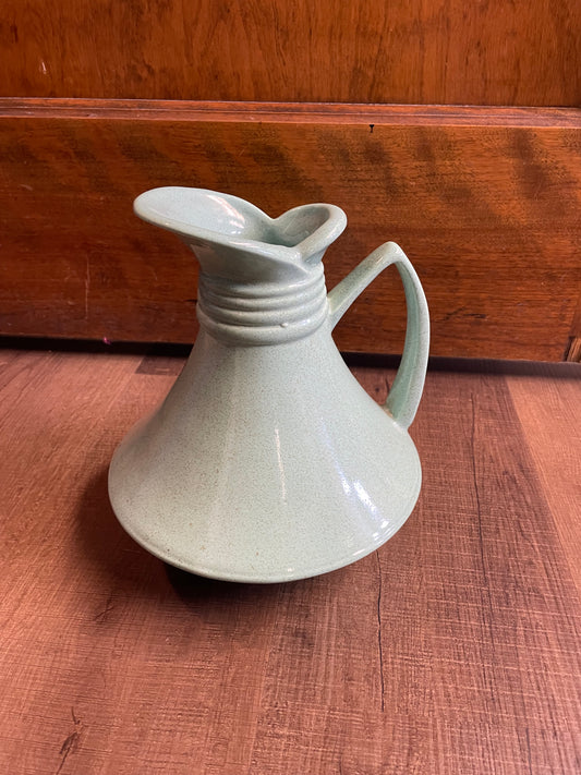 Pottery OH Roseville Ohio-Brush USA J-30 Vintage Green Pitcher