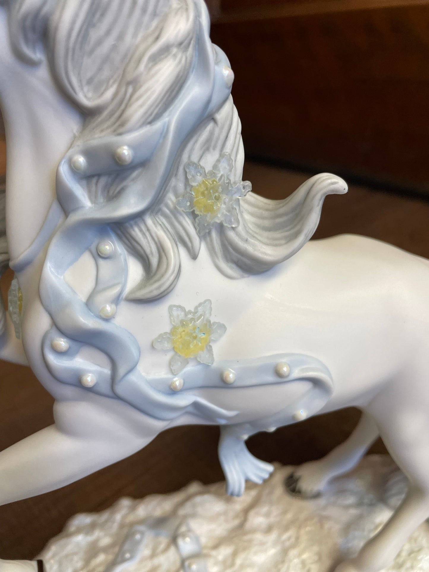 Princeton Gallery "Yuletide Majesty" Porcelain Unicorn