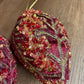 Beaded Almond-Shaped Ornaments