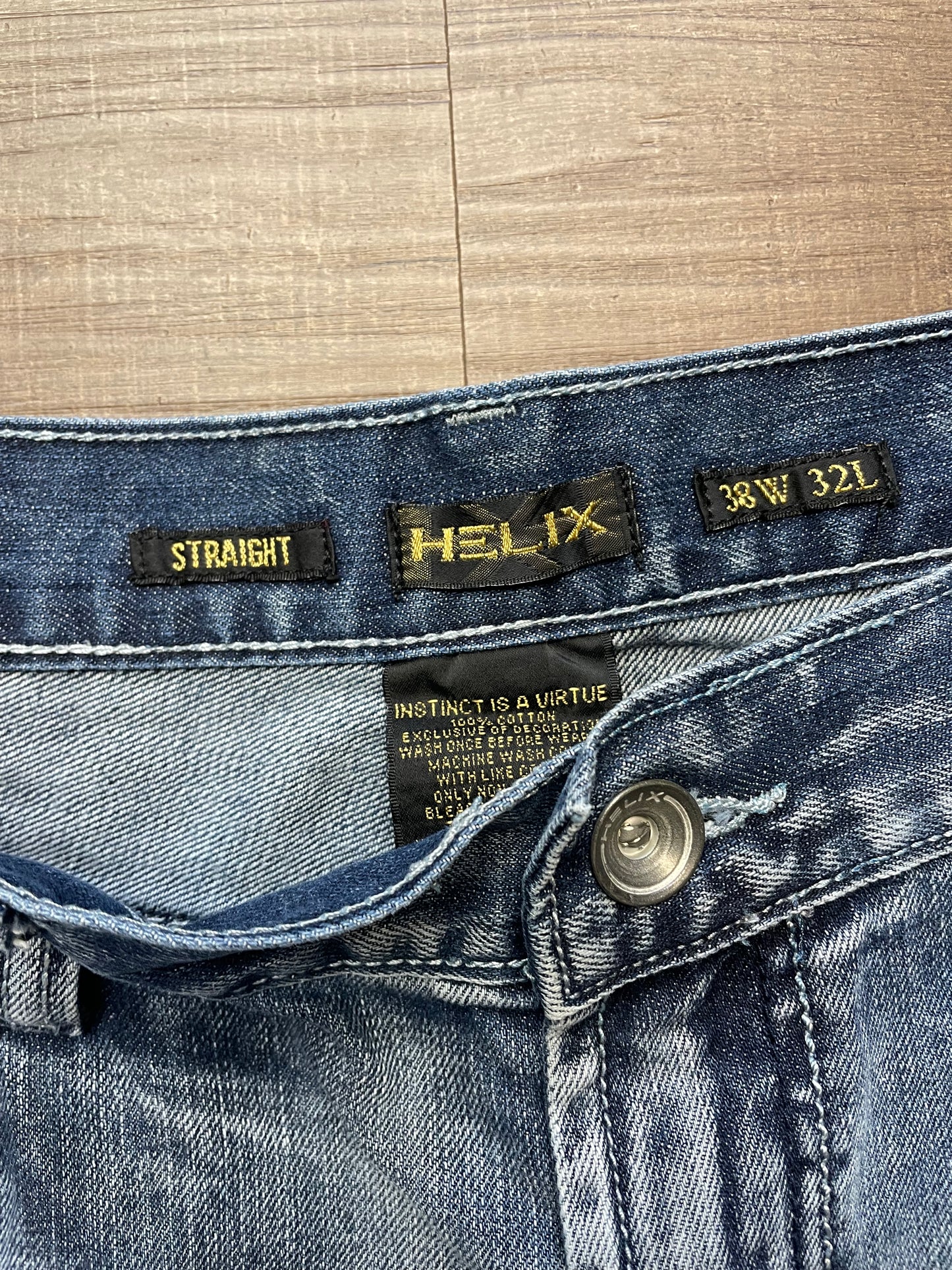 Helix Straight Men's Jeans (38x32)