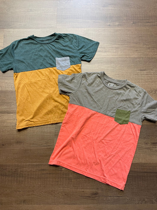 Seed & Sewn Boys Color Block Tee Bundle (YM)