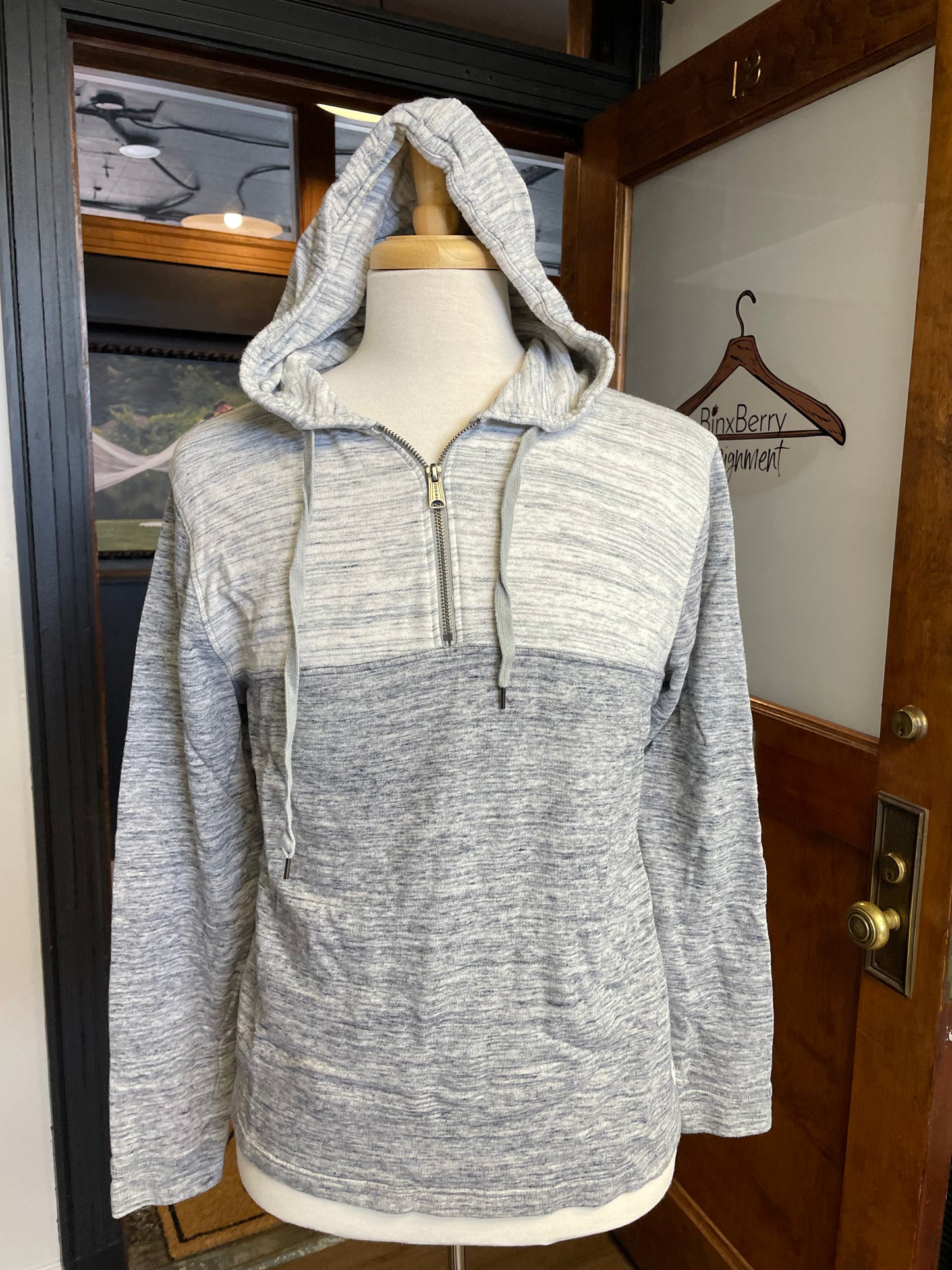 Lucky Quarter Zip Hoodie (XL)