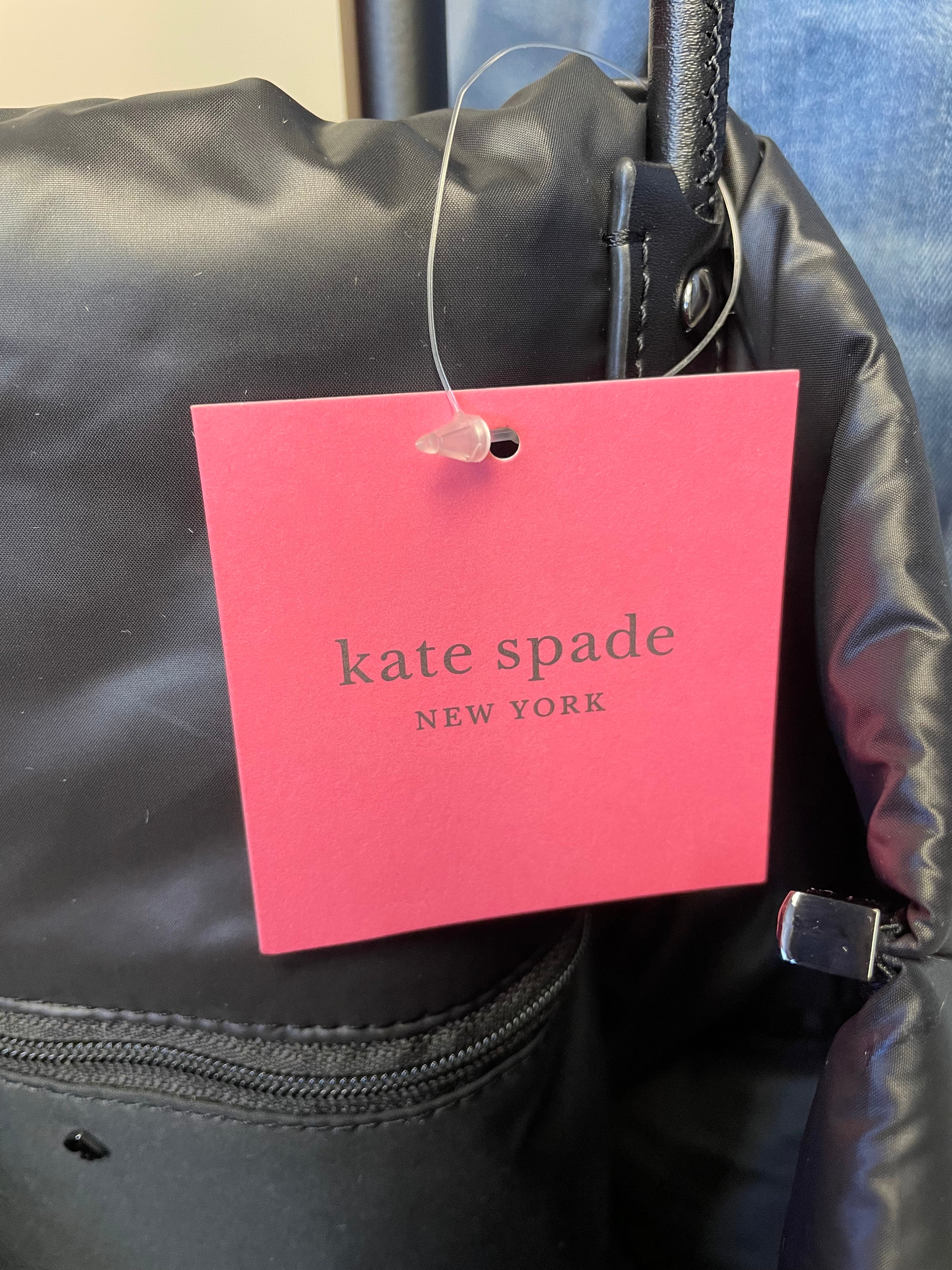 Kate Spade Everything Puffy Black Large Tote – BinxBerry Consignment