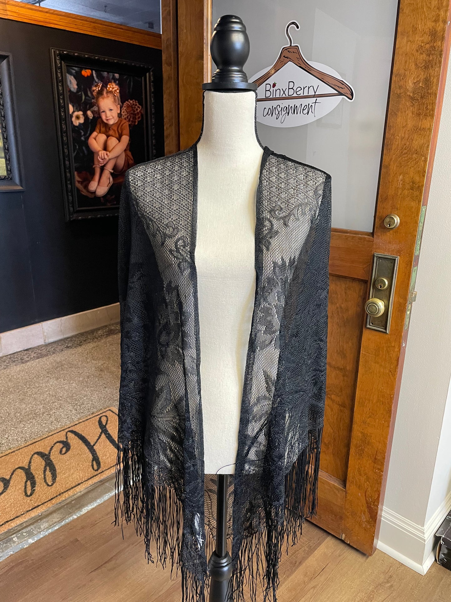 The Specialty House Rayon Knit Shawl