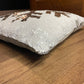 Reversible Sequin Snowflake Pillow