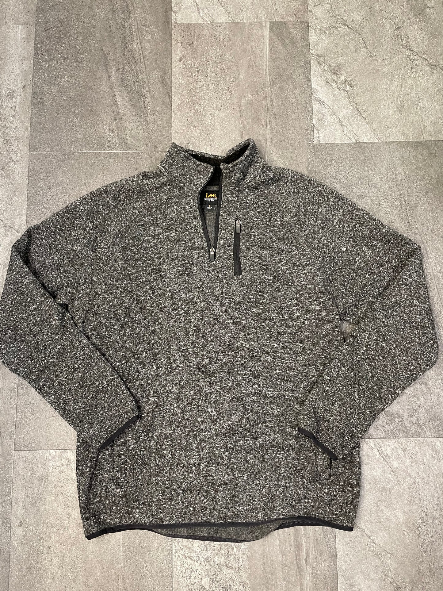 Lee Quarter Zip Men's Top (L)