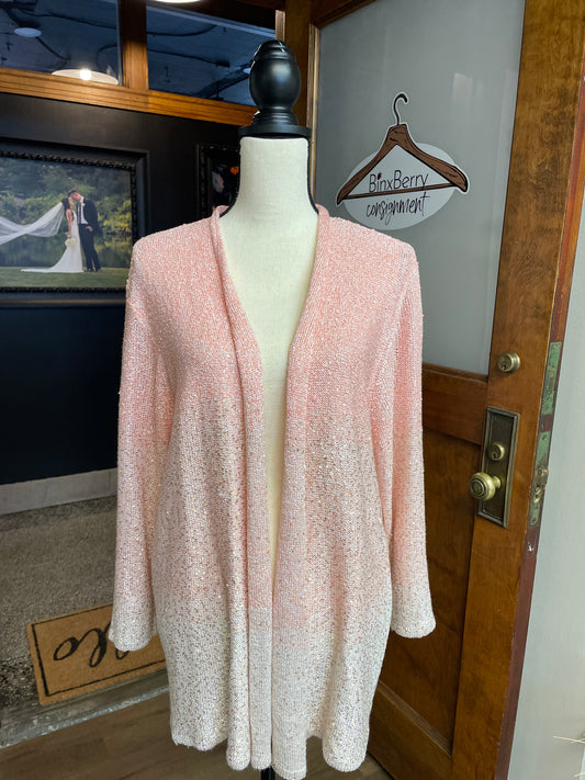 Alfred Dunner Sparkle Cardigan (1X)