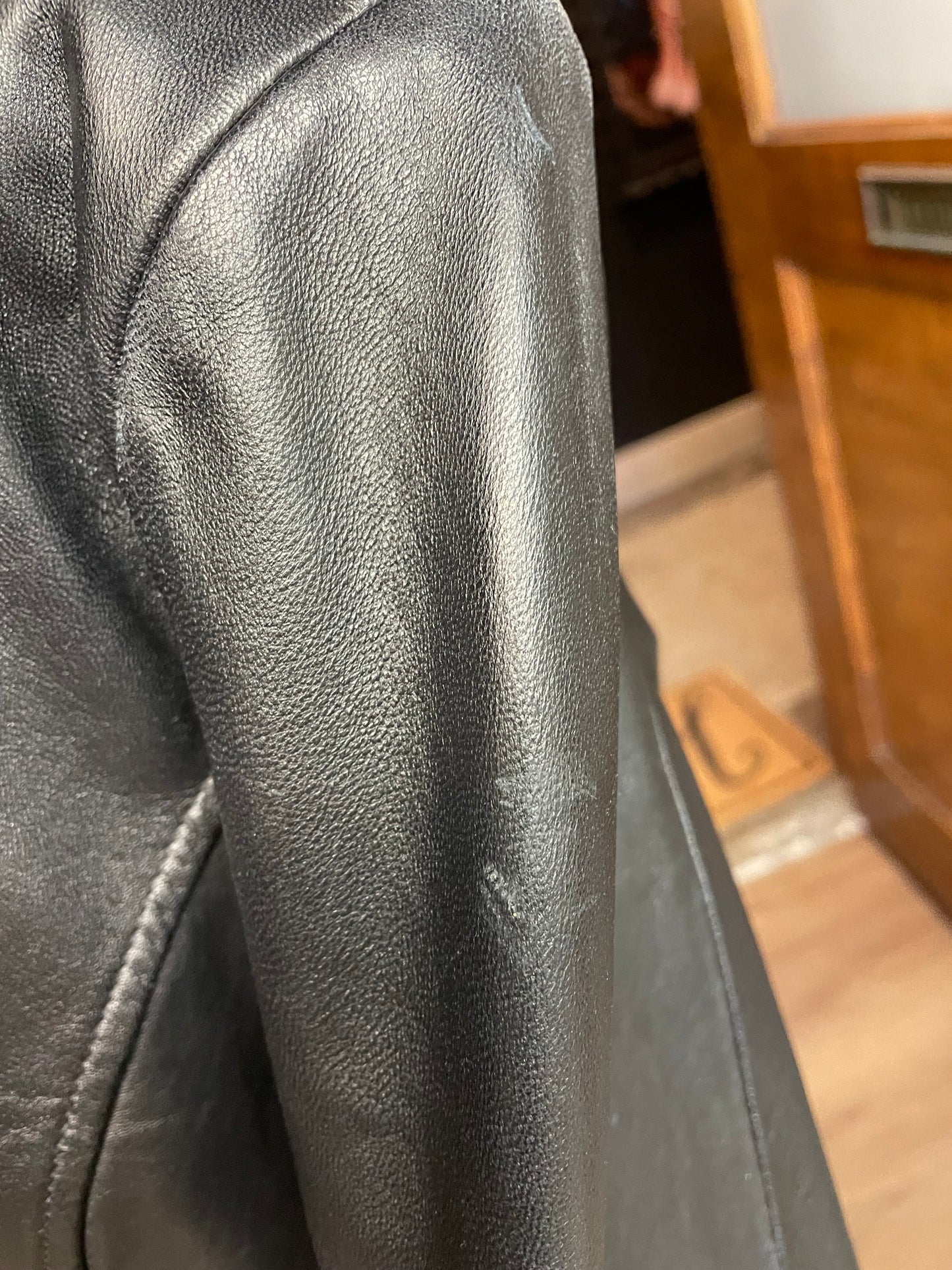 Studio Works Women's Leather Coat (L)