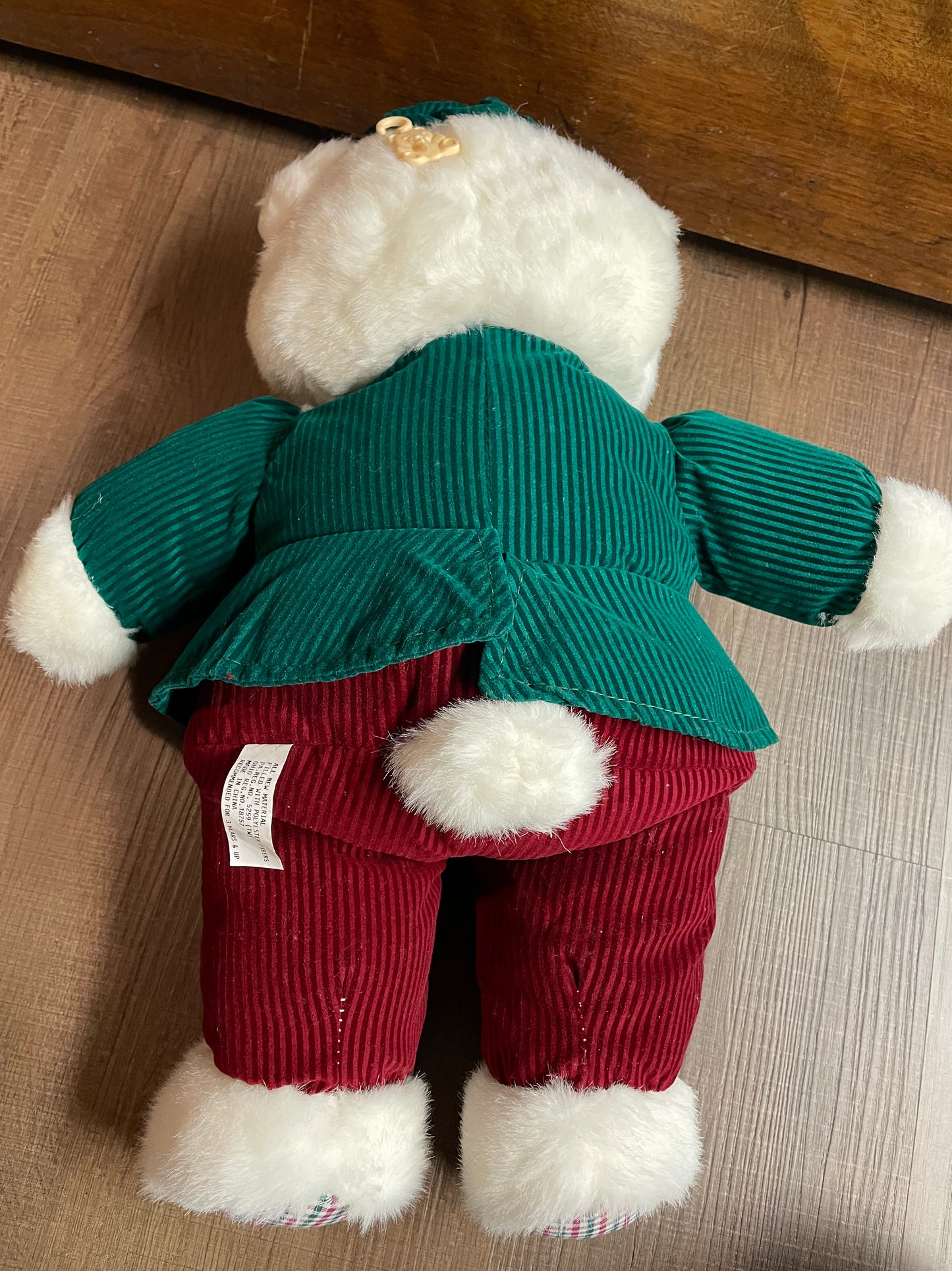 Vintage "Holiday Hug Em's" Plush Bear