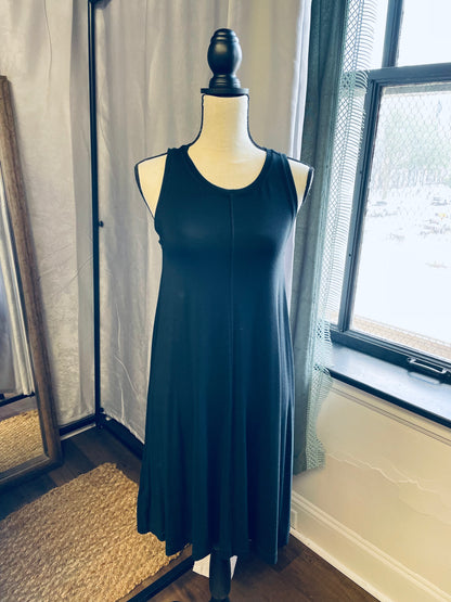 Loft Sleeveless Midi Dress (XS)