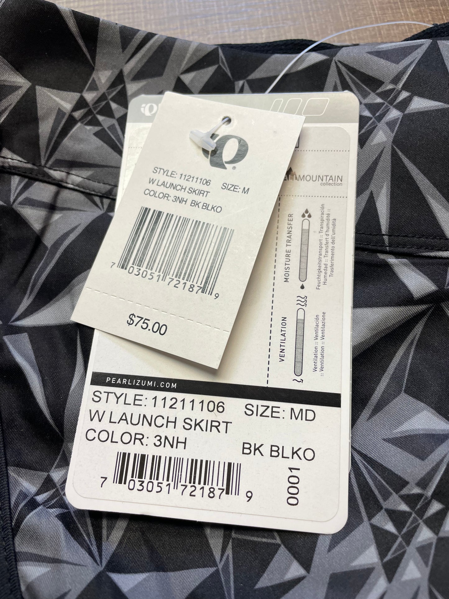 Pearl Izumi W Launch Skirt (M)