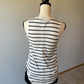 Striped Sleeveless Sweater (XS)